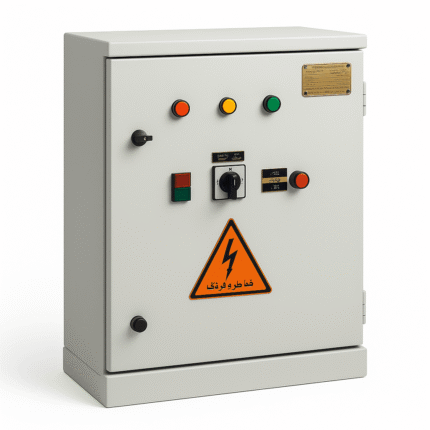 تابلو برق فلزی روکار ابعاد 60x80x40 توان 22 کیلووات